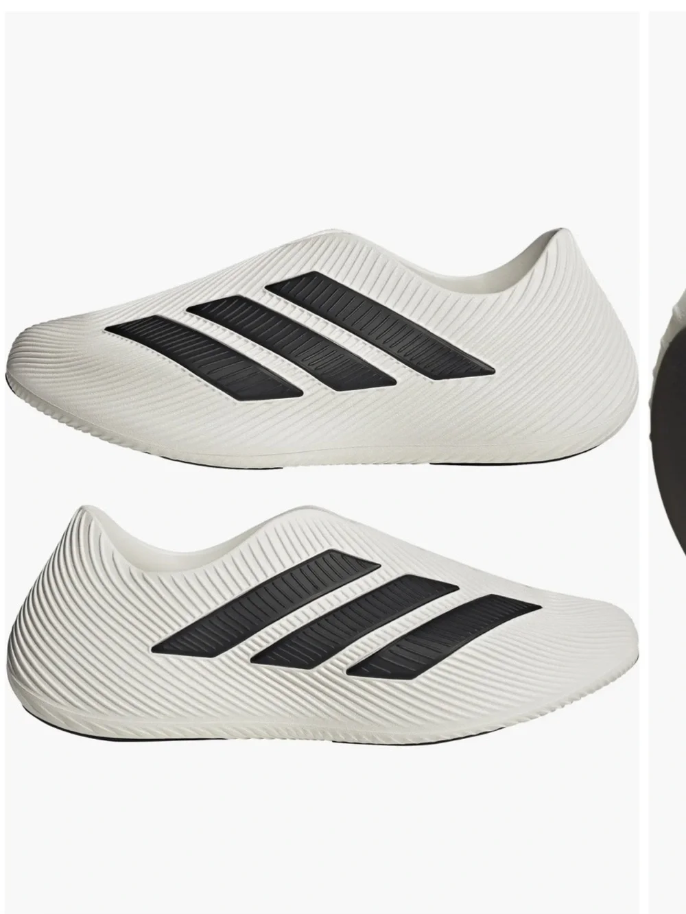 Men's New Adidas PURECHILL Classic White with Black Accents